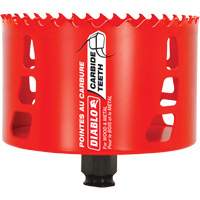 Wood & Metal Hole Saw, 4-1/8", 2-3/8" Depth of Cut, Carbide Nuna Depot Inc.