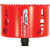 Wood & Metal Hole Saw, 4-1/4", 2-3/8" Depth of Cut, Carbide Nuna Depot Inc.