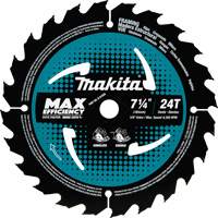 Carbide-Tipped Max Efficiency Framing Circular Saw Blade, 7-1/4", 24 Teeth, Wood Use Nuna Depot Inc.