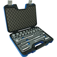 12 Point SAE & Metric Socket Attachment Set, 33 Pcs, 3/8" Drive Size Nuna Depot Inc.