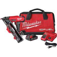M18 Fuel 15 Gauge Finish Nailer Kit, 18 V, Lithium-Ion Nuna Depot Inc.