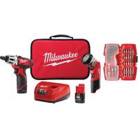 Trousse daccessoires pour tournevis avec lampe de travail, Lithium-ion, 12 V Nuna Depot Inc.