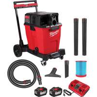 Aspirateur sec/humide sans fil &agrave; bloc-pile double M18 Fuel, 18 V, Capacit&eacute; 12 gal. Nuna Depot Inc.
