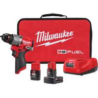 Ensemble perceuse/visseuse M12 Fuel, Lithium-ion, 12 V, Mandrin 1/2", Couple 400 lb-po Nuna Depot Inc.