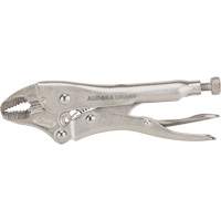 Locking Pliers with Wire Cutter, 5" Length, Curved Jaw Nuna Depot Inc.