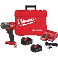 M18 Fuel Mid-Torque Impact Wrench with Pin Detent Kit, 18 V, 1/2" Socket Nuna Depot Inc.