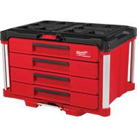 Boîte &agrave; outils avec 4 tiroirs PackOut, 16-3/10" x 22-1/5" x 14-3/10", Rouge Nuna Depot Inc.