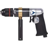 AD12VSR Variable Speed Air Drill, 6 CFM, 1/4" NPT, 1/2" Chuck, Keyless Nuna Depot Inc.