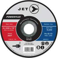 High Performance Cut-Off Wheels, 6" x 3/64", 7/8" Arbor, Type 27, 10200 RPM Nuna Depot Inc.
