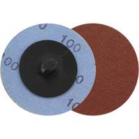 Cloth Backing  Sanding Discs for Die Grinders - Steel Application, 2" Dia., 100 Grit, Aluminum Oxide Nuna Depot Inc.