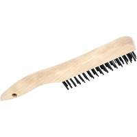 4SH Brosse &agrave; r&eacute;curer manuelle, Acier au carbone, 4 x 16 rangs de fils, Longueur 10" Nuna Depot Inc.
