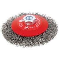BC514T Brosses coniques &agrave; fils cr&ecirc;p&eacute;s pour meuleuses angulaires Nuna Depot Inc.