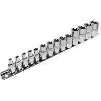 SS314TS  Standard External Socket Sets, Torx&reg;, 1/2"/1/4"/3/8" Drive, 14 Pcs Nuna Depot Inc.