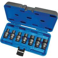 Jeux de douilles universelles, 7 Mcx, Chocs, Prise de 3/8" Nuna Depot Inc.