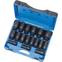 PS1734DM Jeu de douilles, 17 Mcx, Chocs, Prise de 3/4", Profond Nuna Depot Inc.