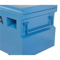 Jobsite Tool Box, 60" x 24" x 27-1/2", Steel, Blue Nuna Depot Inc.