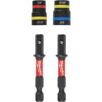 Jeu de tourne-&eacute;crous 2-en-1 Shockwave Impact Duty Quik-Clear, 5/16"/1/4"/3/8" prise, 2-1/2" lo, Magn&eacute;tique Nuna Depot Inc.