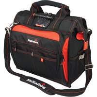Lighted Technician's Tool Bag, Ballistic Polyester, Black/Red Nuna Depot Inc.