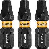 3-Piece FLEXTORQ&reg; Impact Screwdriving Bits, Square, #3, 1/4" Drive Nuna Depot Inc.