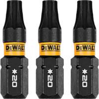 3-Piece FLEXTORQ&reg; Impact Screwdriving Bits, Torx, T-20, 1/4" Drive Nuna Depot Inc.