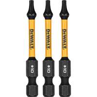 3-Piece FLEXTORQ&reg; Impact Screwdriving Bits, Torx, T-10, 1/4" Drive Nuna Depot Inc.