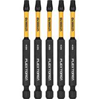 5-Piece FLEXTORQ&reg; Impact Screwdriving Bits, Torx, T-25, 1/4" Drive Nuna Depot Inc.