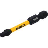 15-Piece Impact Ready Tic-Tac Screw Bit Set, Square, #2 Tip, 1/4" Drive Size, 2" Length Nuna Depot Inc.