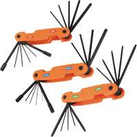 Pro Folding Hex Key Set, 31 Pcs., Metric & Imperial/Torx&reg; Nuna Depot Inc.