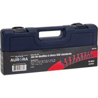 SAE Socket Set, 19 Pcs, Impact, 1/2" Drive Size Nuna Depot Inc.