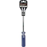 Blue Transparent Striped Slotted Screwdriver, 5/16" Tip, Round, Plastic Handle Nuna Depot Inc.