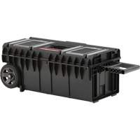 Arx Long Rolling Tool Chest, 31-1/5" x 15-1/5" x 12-7/10", Black Nuna Depot Inc.