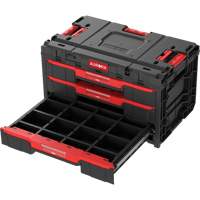 Arx&reg; 3-Drawer Toolbox, 23-1/10" x 15" x 13-2/5", Black Nuna Depot Inc.
