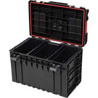 Arx Large Toolbox, 23" x 15-1/5" x 16-1/2", Black Nuna Depot Inc.