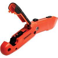 Auto-Retracting Safety Knife, 1", Steel, Aluminum Handle Nuna Depot Inc.