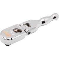 120XP Full Polish Chrome Stubby Flex Head Teardrop Ratchet Nuna Depot Inc.