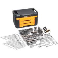 Jeu d'outils pour m&eacute;canicien &agrave; 12 pans dans boîte de rangement &agrave; trois tiroirs Nuna Depot Inc.