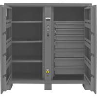 Armoire de rangement pour le chantier, Acier, 59 pi³, Gris Nuna Depot Inc.