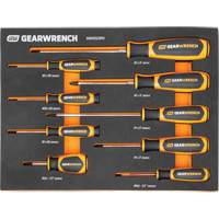 Phillips&reg; Dual Material Screwdriver Set in Foam Storage Tray, 9 Pcs. Nuna Depot Inc.