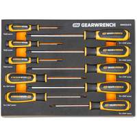 Torx&reg; Dual Material Screwdriver Set in Foam Storage Tray, 10 Pcs. Nuna Depot Inc.