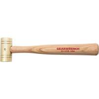 Brass Hammer with Hickory Handle, 1 lbs Head Weight, 11" L Nuna Depot Inc.