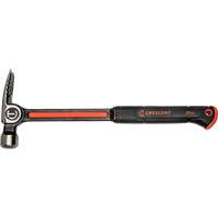 Steel Milled-Face Framing Hammer, 22 oz., Solid Steel Handle, 16" L Nuna Depot Inc.