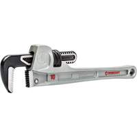 Cl&eacute; pour tuyau &agrave; m&acirc;choires &eacute;troite, Cap des m&acirc;choires 1-9/10", Longueur 10", Fini Rev&ecirc;tement en poudre, Prise Aucune Nuna Depot Inc.