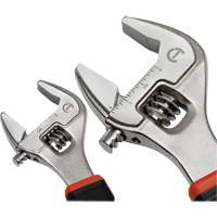Quick-Fit-Jaw Adjustable Wrench Set, Adjustable, 2 Pieces, Imperial and Metric Nuna Depot Inc.