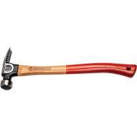 Milled-Face Framing Hammer, 22 oz., Wood Handle, 18" L Nuna Depot Inc.