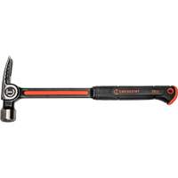 Milled-Face Framing Hammer, 28 oz., Solid Steel Handle, 16" L Nuna Depot Inc.