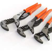 Z2 K9 Straight Jaw Dipped Handle Tongue & Groove Plier Set, 3 Pieces Nuna Depot Inc.