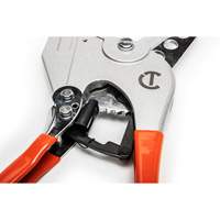 Ratcheting PVC Pipe Cutter with Dipped Grips, 1/4"- 2-3/8" Capacity Nuna Depot Inc.