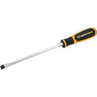 Slotted Dual Material Screwdriver, 3/8", 13-1/10" L, Plastic Handle Nuna Depot Inc.