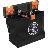 Module de poche pour quincaillerie avec crochet en S Bucket Work Centre, Nylon, 1 pochettes, Noir/Orange Nuna Depot Inc.