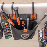 Bucket Work CentreS-Hook Hardware Pouch Module, Nylon, 1 Pockets, Black/Orange Nuna Depot Inc.